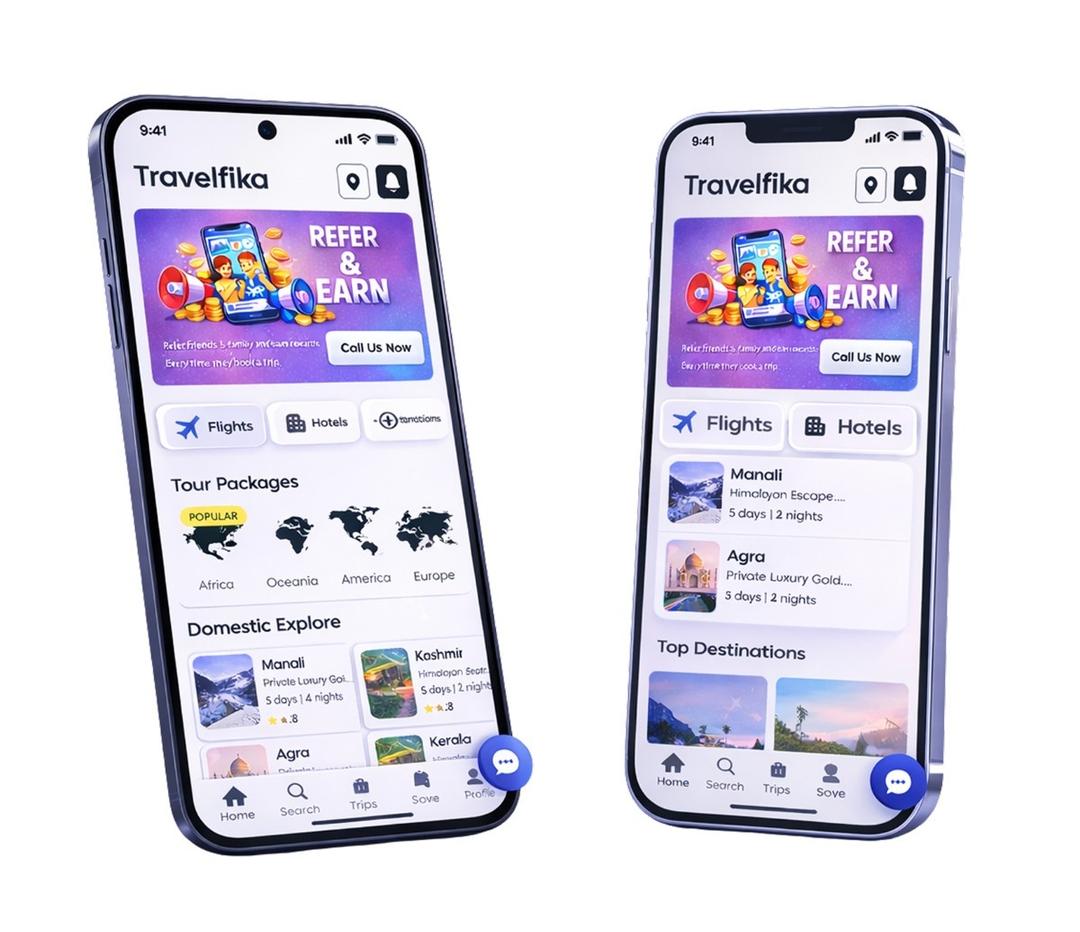 Travelfika Mobile App